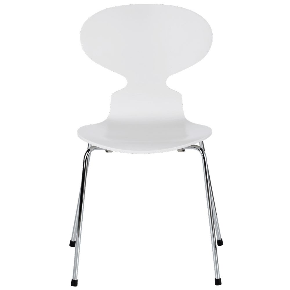 Fritz Hansen Myren Stol. 4 Ben. Lakeret Fritz Hansen Myren Stol. 4 Ben. Lakeret