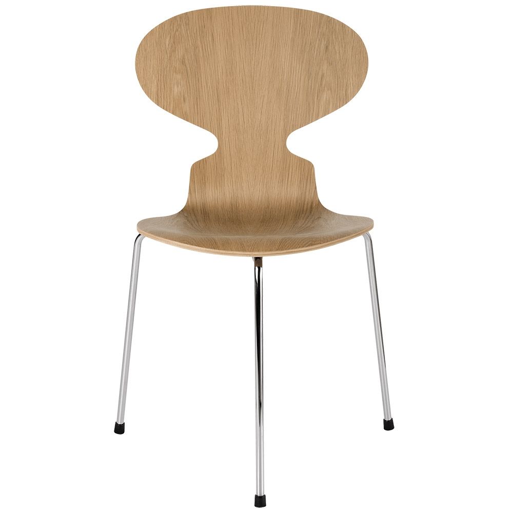 Fritz Hansen Myren Stol. 3 Ben. Natur Finer Fritz Hansen Myren Stol. 3 Ben. Natur Finer